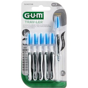 Gum TRAVLER, sort 2,6 mm x 6 stk produktbillede