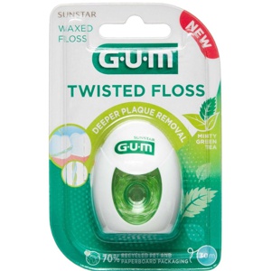 Gum Twisted Floss Tandtråd 30M produktbillede