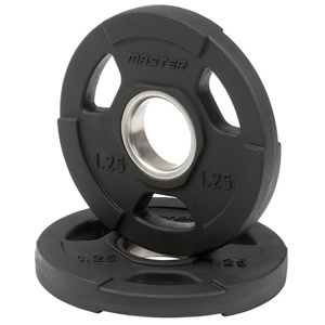 Gummiklädd Viktskiva 50 mm 125–20 kg produkt bild