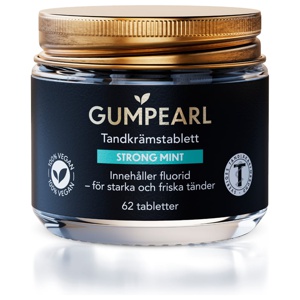 Gumpearl Strong Mint, 62 st produkt bild