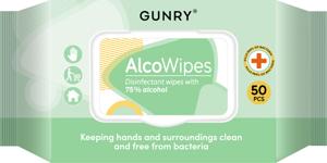 Gunry AlcoWipes 50 pcs