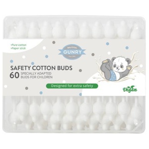 Gunry Baby Safety Cotton Buds 60 stk produktbilde