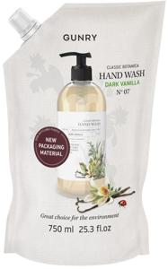 Gunry Flytande Tvål Classic Botanica Dark Vanilla Refill 750 ml produkt bild