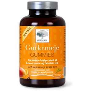 Gurkemeje Gummies - 60 stk produktbillede