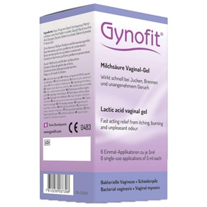 Gynofit Vaginal Gel 6X5 ml Gel Produktbild