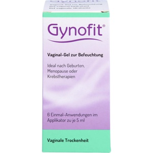 GYNOFIT Vaginal Gel zur Befeuchtung 6X5 ml Gel Produktbild