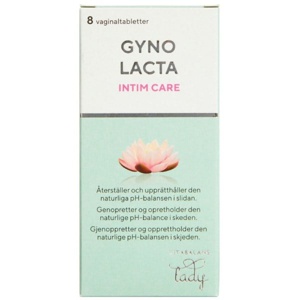 Gynolacta Vaginaltabletter 8 stk produktbillede