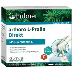 HÃ¼bner Arthoro L-prolin Direkt Pulver Produktbild