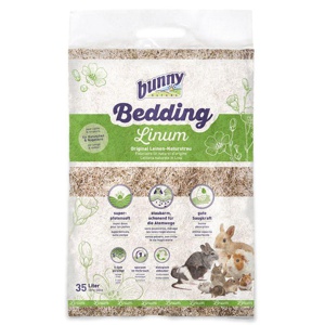 Hør naturstrøelse 35 L produktbillede