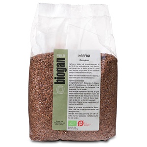 Hørfrø Øko. - 1 kg. produktbillede