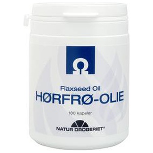 Hørfrøolie kapsler produktbillede