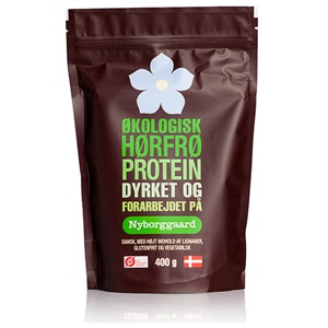 Hørfrø Proteinpulver Økologisk - 400 gram produktbillede