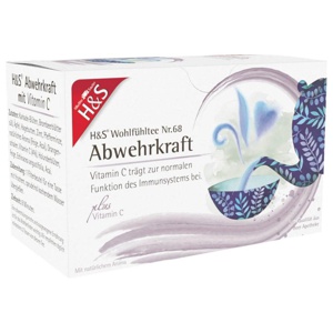 H&S Abwehrkraft mit Vitamin C Filterbeutel Produktbild