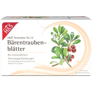 H&S Bärentraubentee Filterbeutel Produktbild