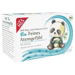 H&S Bio Feines Atemgefühl Baby- u.Kindertee Fbtl. Produktbild