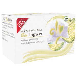 H&S Bio Ingwer Filterbeutel Produktbild