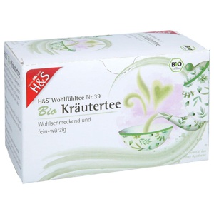 H&S Bio Kräutertee Filterbeutel Produktbild