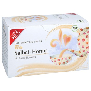 H&S Bio Salbei-Honig Filterbeutel Produktbild
