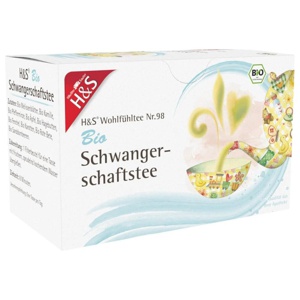 H&S Bio Schwangerschaftstee Filterbeutel Produktbild