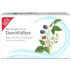 H&S Arzneitee Durchfalltee 20X1.5 g Filterbeutel Produktbild