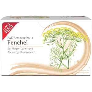 H&S Arzneitee Fenchel 20X2.2 g Filterbeutel Produktbild