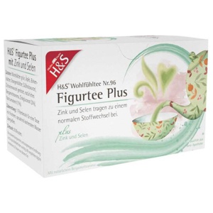 H&S Figurtee Plus mit Zink und Selen Filterbeutel Produktbild