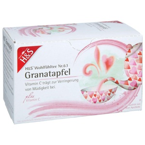 H&S Granatapfel mit Vitamin C Filterbeutel Produktbild