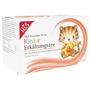 H&S Kinder Erkältungstee Filterbeutel Produktbild