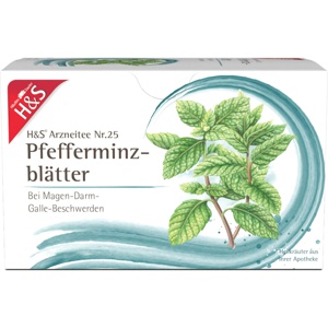 H&S Pfefferminztee Filterbeutel Produktbild