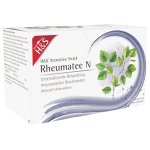 H&S Arzneitee Rheumatee N 20X2.0 g Filterbeutel Produktbild