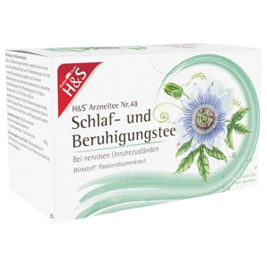 H&S Arzneitee Schlaf- und Beruhigungstee 20X2.0 g Filterbeutel Produktbild