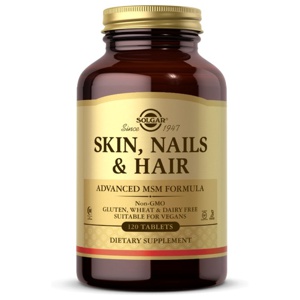 Haare, Haut & Nägel 120 Tabletten Solgar Produktbild