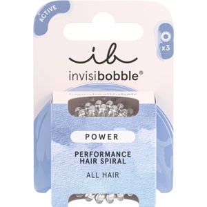 Haargummi Power Crystal Clear, 3 St Produktbild