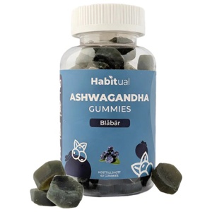 Habitual Ashwagandha Gummies Blåbær 60 Gummies produktbillede