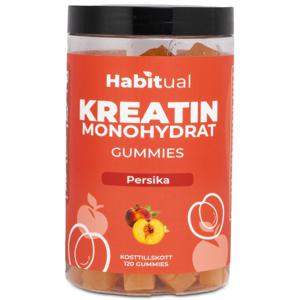 Habitual Kreatin Gummies Persika 120 Gummies produkt bild
