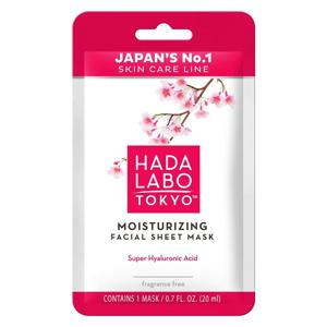 Hada Labo Tokyo Moisturizing Facial Sheet Mask 20 ml produkt bild