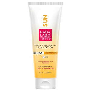 Hada Labo Tokyo Super Moisturizer Sun Lotion SPF50 200 ml produkt bild