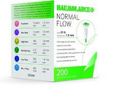 Lansett Haemolance Plus - 1,8mm 21G normalflöde grön produkt bild