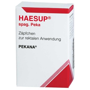 HAESUP spag.Peka Suppositorien Produktbild