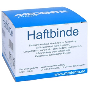Haftbinde elastisch 6 cm x 20 m, 1 St Binden Produktbild