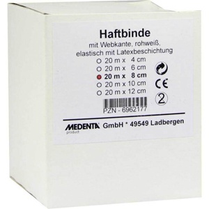 HAFTBINDE elastisch 8 cmx20 m 1 St Binden Produktbild