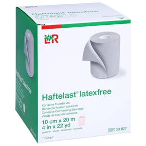 HAFTELAST Fixierb.kohäs.latexfrei 10 cmx20 m creme Produktbild