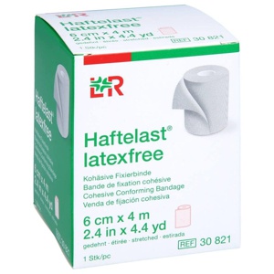 HAFTELAST Fixierb.kohäs.latexfrei 6 cmx4 m creme Produktbild