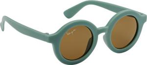 Haga Eyewear Dots Petrol Green - Brown lens produkt bild