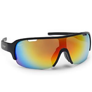 Haga Eyewear Kawasaki Matt Black - Red Mirror lens produkt bild
