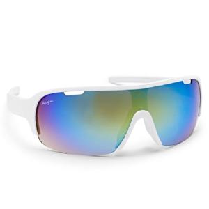 Haga Eyewear Kawasaki Matt White - Gold Mirror lens produkt bild