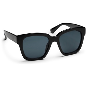Haga Eyewear Marbella Shiny Black - grey lens produkt bild