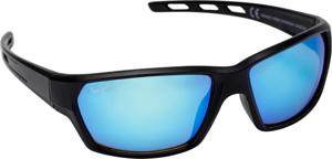 Haga Eyewear Sapporo Matt Black Blue Mirror Lens produkt bild