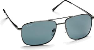 Haga Eyewear Solglas Prague Shiny Gun-Grey Lens produkt bild