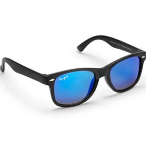 Haga Eyewear Sparkle Matt Black Blue Mirror Lens produkt bild